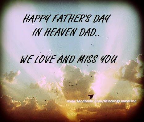 Happy 2nd Father's Day Dad we love you and miss you so much