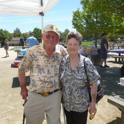 Mom & Harold @ Family Reunion 2012, Forever together!!!