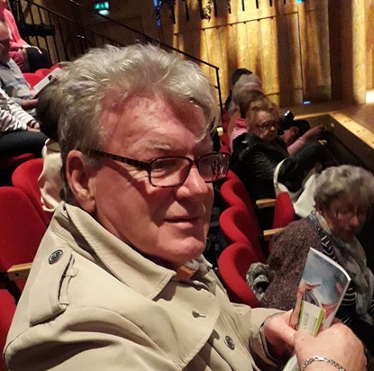 At home in the theatre in Chichester