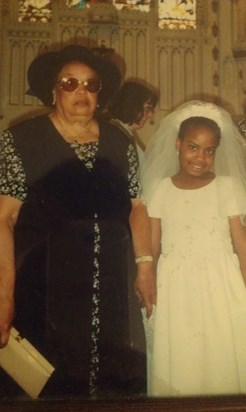 Nan and Ali_ first communion