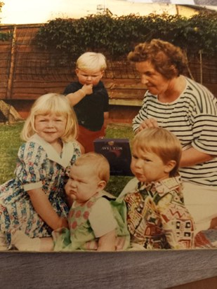 Nanny always had a sweet tooth