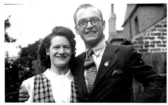 Doreen and Roy before the world was in colour