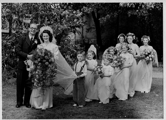 Wedding day 1949 09 03