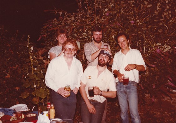 1983 - Ian Lloyd-Bisley, Derek, Stewart Holmes, Stephen Chandler & Kevin Lloyd-Bisley