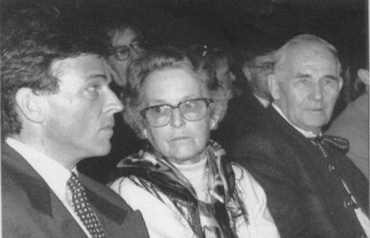 Jörg con i genitori