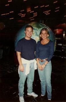 Curt and Melody on a cruise in 1993