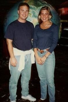 Curt and Melody on a cruise in 1993