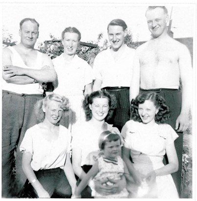 Alice with Georges family