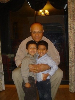 Proud grandad-Jay & Aaran miss you so much