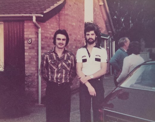 Brian and Dad (Steve) 1978