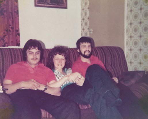 Brian, Mum and Dad 1978