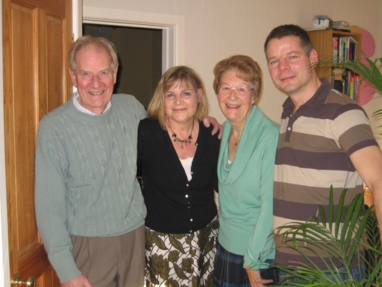 John, Lisa, Jean & Simon. xmas 2009