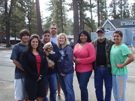 Big Bear with family