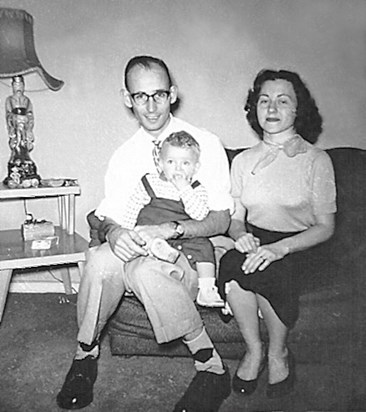 Ray with Mom & Dad