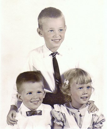 Renee and Roger with their big Brother Ray