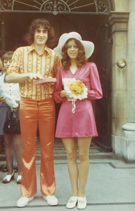 Carols Wedding 8th September 1972
