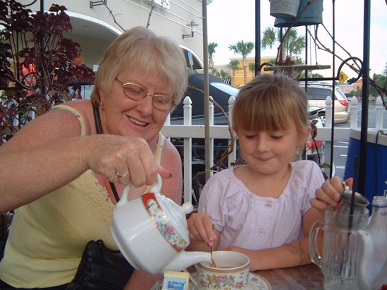 Cup of tea with Nanny ??