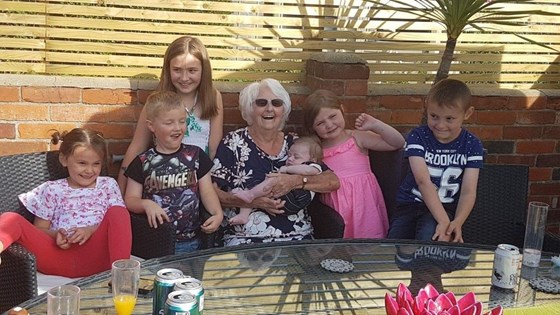 With all the great grandchildren