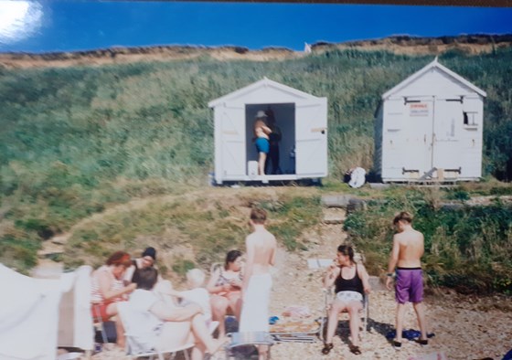 Oh what fun we had at your beach hut! Family, friends - all were welcome.