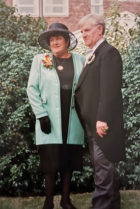 Mum and Dad at my Wedding 