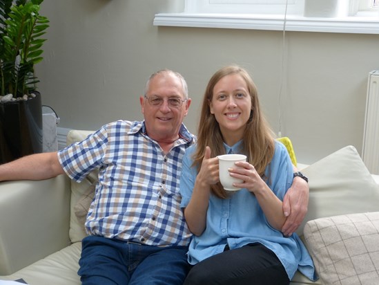 Cuppa on the wedding morning 