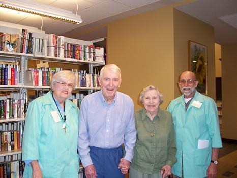 Ann, Clif, Monica, Bob Crossville library grand opening 5/5/10