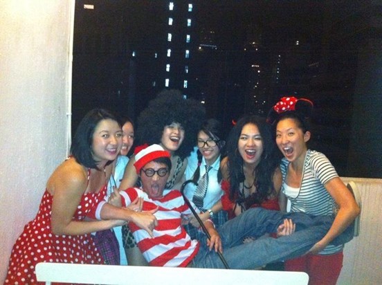 That Halloween party on my rooftop!