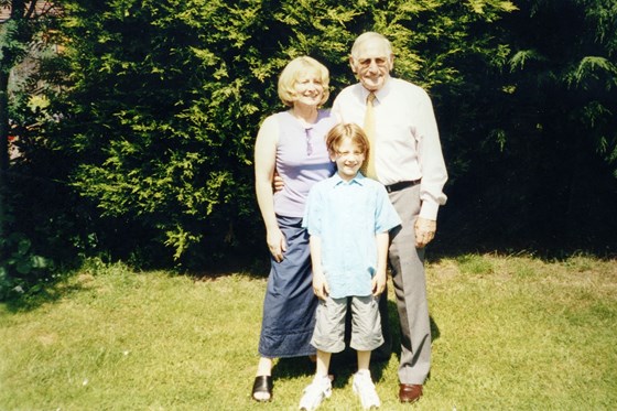 Jen, Harry and a very young Lewis...