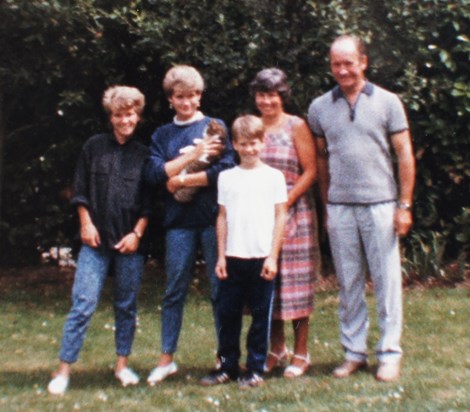 Family photo at 160