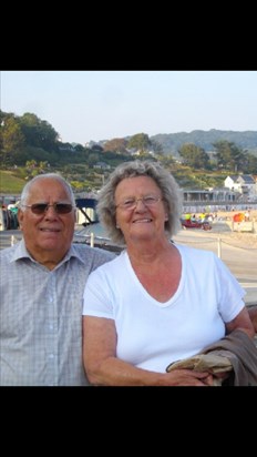 Lyme Regis 2013 we all had a great holiday, very happy memories  with my lovely mum and dad xxx