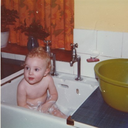 Bath in the sink