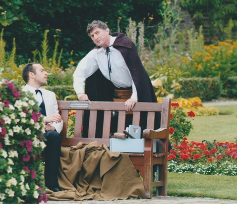 As the Buttonmoulder in Peer Gynt - Walled garden in Gladstone Park