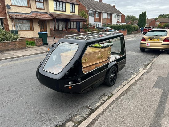 Funeral cortege picture