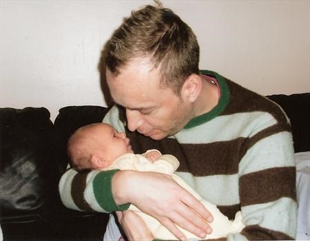 Paul with Billy's daughter Jaimee - December 2008