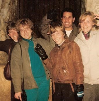 November 1985 - West Wycombe Caves -  Away 'weekender'