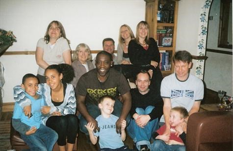 January 2007 - A family "get together" at sister Tracey's house near Brentwood