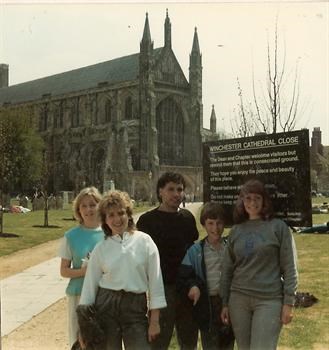 April 1985 - Winchester Cathedral - Away 'weekender'
