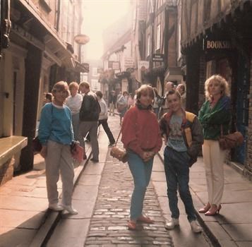 October 1986 - The Shambles, York - Away 'weekender'