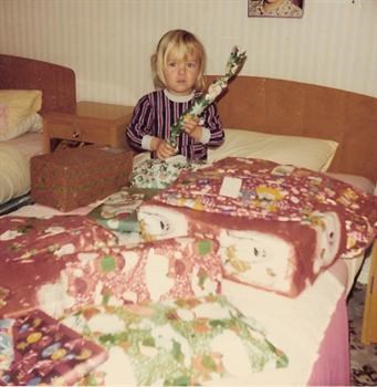 Christmas Day 1974 - Santa's been to Paul!!!