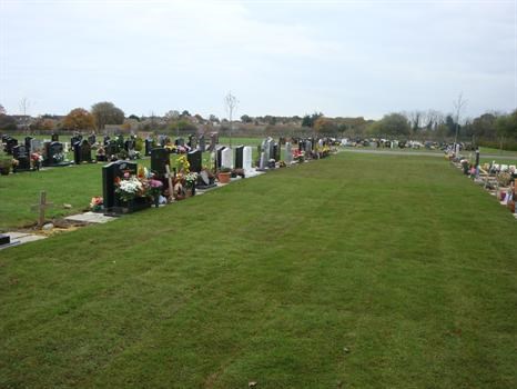 The freshly turfed area close to Paul's spot - 21st November 2010 