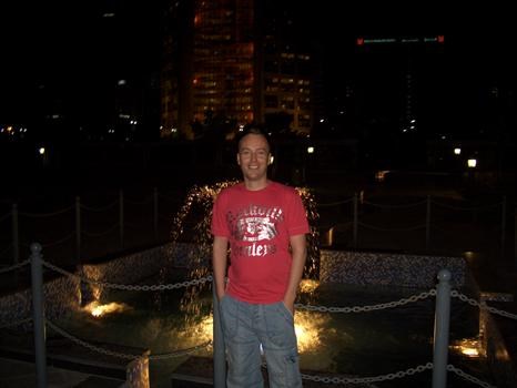 February 2008 - Paul on holiday in Abu Dhabi