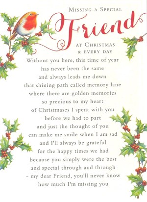 A beautiful Christmas card for Paul from Clair, Tshequa, Matt & Nicky   2014