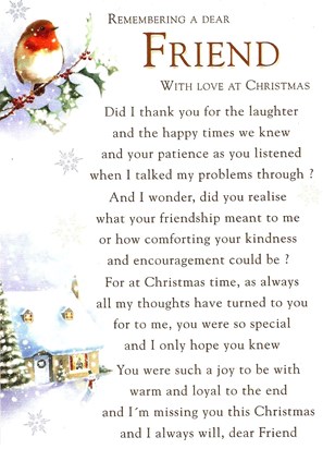 Clair's card to Paul - Christmas 2015   