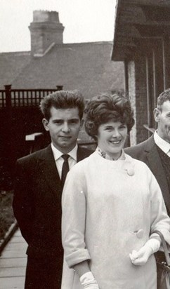 1962  Brian & June at Wedding of David & Megan Shaw