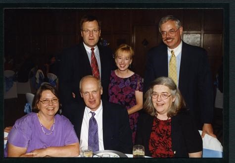 Ann and Chris at the Laba wedding, June 21, 2003