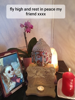 Missing you so much my friend candles lit and minute silence xxxx