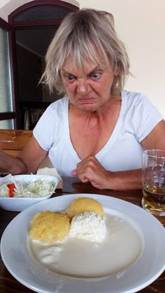 Everyone loves this photo.  Not impressed with a meal we were served up in Romania