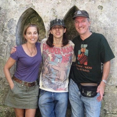 Lisa, Eric and Dan in Ireland 2010