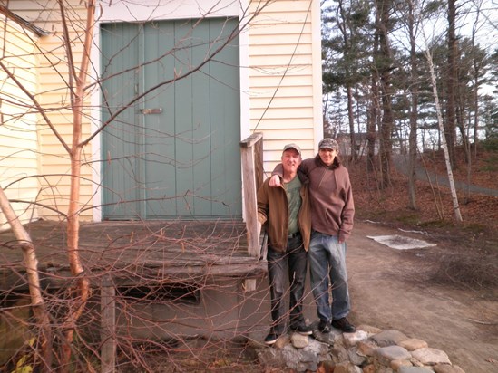 Dan & Eric in Kittery, Maine in 2010