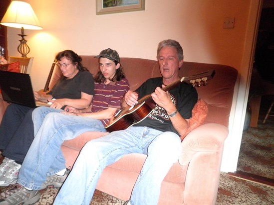 Randi, Eric and Dan in Ireland 2010